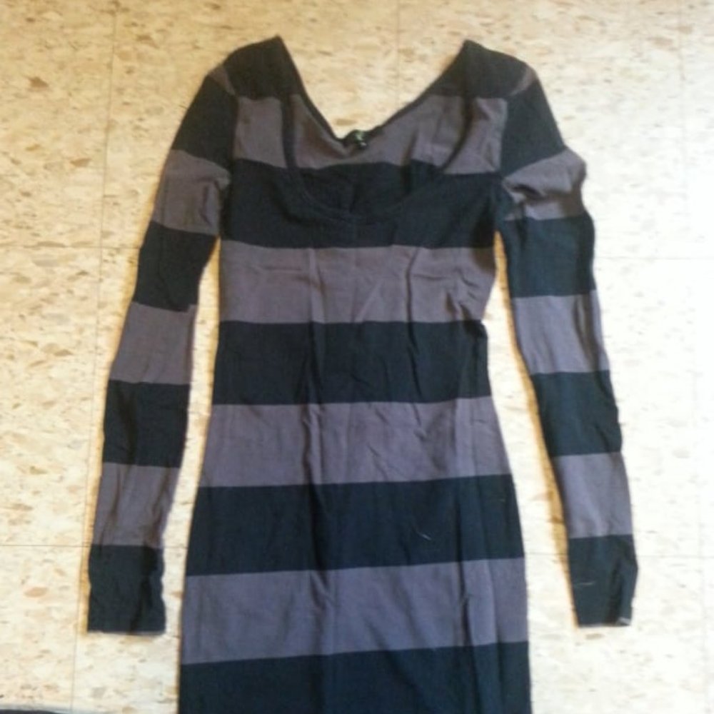 Cotton Striped Dress